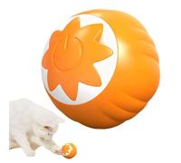 Juguete de bola rodante para gatos, ABS de 4,3 cm, sensor de movimiento inteligente, juguete de ejercicio automático para gatitos, estimulador de actividad de mascotas, juguete de enriquecimiento para