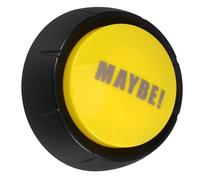Juguete de Botón de Juego Divertido Halloween 8 Ohm 0.25w | Abs, Altavoz 40mm y 2 Aaa, para Oficina y Fiestas, Interacción Sencilla y Bromas