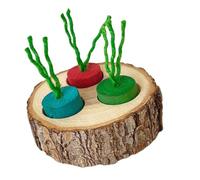 Juguete de búsqueda de conejos, juego de rompecabezas de interacción para mascotas pequeñas, hámsteres, tablero de entrenamiento, accesorios para mascotas