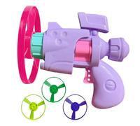 Juguete de búsqueda de gatos, hélice de disco brillante, juego interactivo y ejercicio, material de PVC, platillo luminoso para caza en interiores y exteriores, diversión en casa, apartamento de viaje