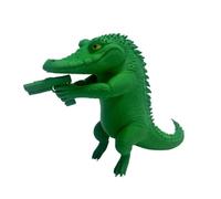Juguete De C0codrilo - Figuras De Animales | De Escritorio De C0codrilo con Impresión 3D, Juguete Modelo De Cocodril Gángster, Divertido De Escritorio De Oficina
