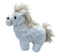 Juguete de caballo eléctrico: mascota de peluche interactiva, animal robótico inteligente, amigo electrónico suave para niños, Ponyy mecánico de simulación para cumpleaños de niños, lindo regalo de co