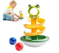 Juguete de caída de pelota, Juguete de bola rodante,Juego educativo con forma de rana para mejorar habilidades | Juguete de bola para niños pequeños, Juguetes educativos preescolares y