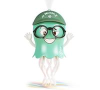 Juguete De Calamar - Juego Eléctrico Inteligente Para Evitar Obstáculos, Diseño De Spray Divertido Con Movimiento Arrastrero De Música Ligera Sensorial | Regalo Educativo Para El Desarrollo