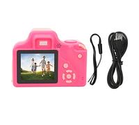 Juguete de Cámara Digital Portátil, Cámara Selfie para Niños, Protección Ocular 1080P, Pantalla HD de 2 Pulgadas, Sensor CMOS para Regalo de Cumpleaños (Rosa)