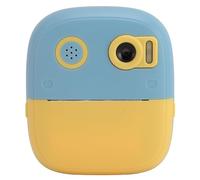 Juguete de Cámara para Niños, Reproducción de Música a Prueba de Golpes, Cámara de Impresión Instantánea 1080P, Lente Dual Delantera y Trasera con Juegos de Rompecabezas para