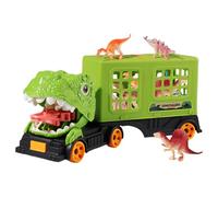 Juguete De Camión De Dinosaurio, Juego De Roles Imaginativo, 38,5x11,5x17 Cm, Juguete Transportador, Mini Figuras De Dinosaurio Y Coche, Portátil Y Apto Para Viajes, Para Niños De Todas Las Edades