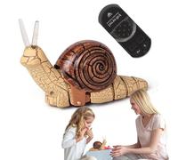 Juguete De Caracol De Control Remoto - Caracol Eléctrico Interactivo, Robot De Arrastramiento Realista | Coche De Caracol RC Divertido Juguete De Caracol Con Controlador Inalámbrico Que Implica
