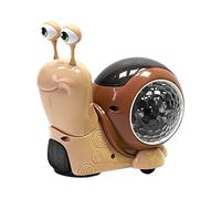 Juguete de Caracol de rastreo eléctrico: luz Musical sin Costuras, Mascota interactiva | Evasión de obstáculos automático Juicio sensorial para niñosniñosniñosEducativos Actividad de Desarrollo de