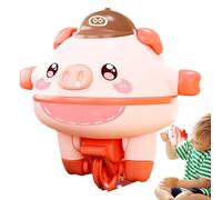 Juguete De Cerdo De Equilibrio, Cerdo Que Camina Sobre La Cuerda Floja, Juguete De Giroscopio Interactivo, Juego De Aprendizaje Divertido Con Movimiento De Oscilación, Diseño Novedoso Con Desafío Entr
