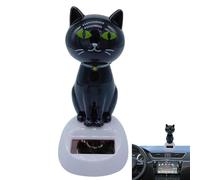 Juguete de coche con energía solar - muñeca del salpicadero, figura animal de cabeza bobble | Decoración de coche animada con energía solar para casa, oficina, hotel, restaurante, regalo lindo