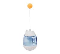 Juguete de columpio portátil para gatito, juguete interactivo de persecución de coche, divertido juguete de 2 colores para mascotas, ejercicio con bola y botella equilibrada, divertido giro automático