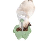 Juguete de Comida para Gatos - Juguete Interactivo de Alimentación Lenta para Mascotas - Bola Dispensadora de Comida para Gatos con Vara de Juego,Para Estimulación de Juego de Caza para Gatitos