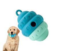Juguete de comida para perros | Juguete para perros para una alimentación lenta | Juego de búsqueda de comida para masticar, buscar comida y aburrimiento con material de silicona para entrenamiento en