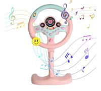 Juguete de conducción - Controlador de conducción simulado | Juguete de conducción simulado, volante de juguetes musicales y de sonido para niños pequeños, juguete de volante de simulación de