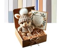 Juguete de conejito de peluche - Muñeco abrazador de conejo suave de 18 cm, mini compañero de peluches | Lindo peluche decorativo cómodo para niñas, niños, cumpleaños, Navidad, Pascua, San Valentín, e