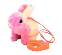 Juguete De Conejito Realista, Conejo De Peluche Electrónico Interactivo Para Mascotas, Conejo De Peluche Interactivo | Con Sonidos Y Movimientos Animados Caminando Meneando Orejas | Para Niños Pequeño