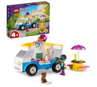 Juguete de construcci n de cami n de helados LEGO Friends, juego de simulaci n, regalo para ni os G