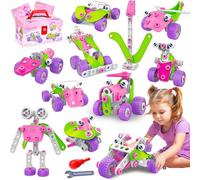 Juguete de construcción a partir de 3, 4, 5, 6, 7, 8, para niñas, niños a partir de 3, 4, 5, 6, 7, 10 años, juego de construcción STEM, juego de construcción, construcción para niños, regalo de
