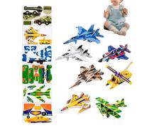 Juguete de construcción | Juego de Mesa Interactivo Stem de Construcción - Juego de Cartón con Formas Animadas | para Niños, Adolescentes, Escuela, Guardería, Cumpleaños