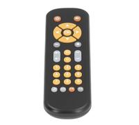 Juguete de Control Remoto de TV para Bebés, Control Remoto de TV Simulado, Educación Temprana y Desarrollo Cerebral para Niños Pequeños (BLACK)