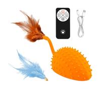 Juguete de control remoto para gatos de interior, compañero de juego de sonido chirriante, juguete de control remoto para gatitos de interior, para razas medianas y grandes, sala de estar, balcón