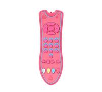 Juguete de Control Remoto para Niños Pequeños con Luz y Sonido Educación Temprana Inglés/Francés/Español Seguro Sin BPA ABS Rosa/Gris 3.2oz (Pink)