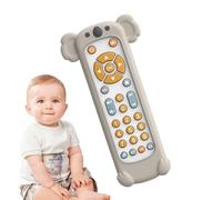 Juguete de control remoto para niños pequeños, juguete de control remoto para, juguetes musicales de aprendizaje en forma de animal lindo, 3 idiomas (inglés, español y francés) juguetes de aprendizaje