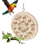 Juguete de corcho de loro,Juguete de madera de corcho para pájaros,Accesorios para jaulas de loros - Accesorios de jaula natural para loros grises africanos, periquitos, guacamayos, periquitos, par