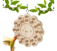 - Juguete de corcho, juguete de madera de corcho para pájaros, accesorios para jaulas, juegos de búsqueda de tesoros de corcho para esconder golosinas, juguetes para la inteligencia y las emociones y