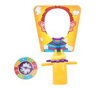 Juguete de Crema para Pasteles para Niños, Divertido Truco de Interacción Entre e Hijos con Tarjeta Giratoria, Adecuado para Fiestas, Material Plástico Duradero