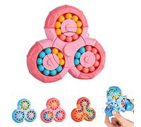 Juguete de cubo giratorio de frijoles mágicos, juguete giratorio para clasificar bolas, rompecabezas de entrenamiento cerebral, juguete de descompresión giratorio, regalo para niños, adolescentes y