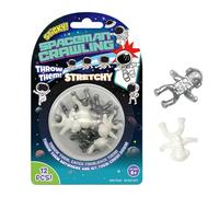 Juguete de cuerda de terror - Escalador de araña pegajosa, juguete de broma suave, 12 piezas divertidos de escalada de arañas falsas para niños, adultos, Halloween, juego relajante, abba para el