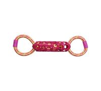 Juguete de cuerda masticable para perros para tirar de la guerra interactiva, juguete duradero para una unión mejorada, razas ideales Kjg76 (A, 36 x 10 x 5 cm)