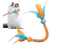 Juguete de cuerda para gatos - Cuerda para masticar para interiores - Cuerda elástica fuerte para masticar razas de perros pequeñas, medianas y grandes, razas de perros pequeñas y grandes