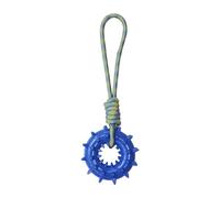 Juguete de cuerda para masticar para perros para tirar de la guerra interactiva, juguete duradero para una unión mejorada, razas ideales Kjg76 (C, 40 x 14 x 5 cm)