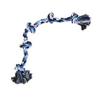 Juguete de cuerda para perro, juguetes de tira y afloja para cachorros, cuerda de entrenamiento de masticación para alivio agresivo del aburrimiento, razas grandes y medianas para jugar al aire libre