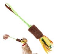 Juguete de cuerda para perros: remolcador de masticación chillido, juguete elástico de cachorro | Juguete de cuerda duradero para dientes de perros, colorido juguete de mascotas chirriantes para diver