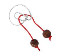 Juguete de de Metal: Prueba de Inteligencia de 8 Piezas, Juego Mental Entrelazado, desafío de Anillo Chino Duradero | Divertido de Truco de Magia para niños y Adultos, recuer