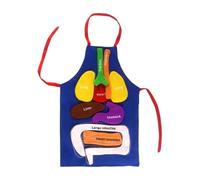 Juguete De Delantal De Anatomía Para Niños Herramienta de Desarrollo de