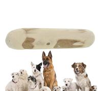 Juguete de dentición para Perros, Juguete de Madera de café Natural para Perros pequeños y Cachorros, Madera Segura para dentición, Cuidado, Entrenamiento y Juego al Aire Libre, Duradero para