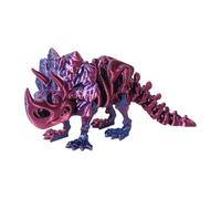 Juguete De Dinosaurio Impreso En 3D - Figura De Dinosauro Articulada Fidget | Figura De Dińosaurio Flexible De 8 Pulgadas Con Juntas Articuladas, De Escritorio, Decoración De Dinosaurio Colecc