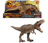 Juguete de dinosaurio T. rex de Mattel Jurassic World con sonido y movimiento Figura de acci n de Tyrannosaurus Rex de ataque total con ataque de