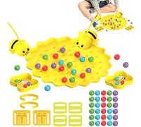 Juguete de : divertido juego de mesa de recolección magnética de abejas, Jџego educativo, juguete interactivo para niñas, niños, tiempo de juego en casa, escuela, niños en edad preescolar, viajes