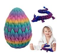 Juguete de dragón impreso en, articulación de dragón - Juguete de dragón - Juguete de juguete Fidget Toy, juguete de regalo impreso en, flexible para creación secundaria DIY para dormitorio