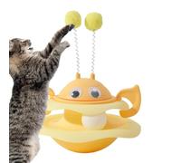 Juguete de ejercicio para gatos, juguetes de abeja pequeña, juguete multiusos para mascotas de interior para mantener a tu gato activo, feliz y sudoroso