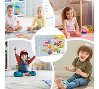 Juguete de Enhebrar - Juego Interactivo Entre Padres E Hijos - Set Educativo de Ensartar Frutas y Verduras para Hogar Aula Preescolar Viajes Coche Niños Niñas,Para Niños y Niñas, para Hogar, Juego, Au