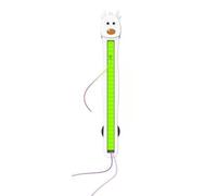 Juguete de enriquecimiento de cuerda voladora - ABS 17.72 x 1.97 x 1.18 pulgadas | Juguete interactivo de cuerda voladora para gatos | Juguetes automáticos para gatos de interior, entrenamiento de