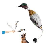 Juguete de Entrenamiento Interactivo con Pato para Perros - Juguetes Entrenamiento Perros de Caza Cobradores - Señuelo Flotante Con Adiestramiento De Aves Suministros Para Mascotas Cachorros Grandes M