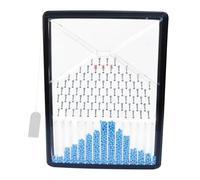 Juguete de Escritorio Bell Curve | Junta para demostración de Derecho estadístico | Herramienta educativa de Aprendizaje Stem, Aula de física, Placas experimentales, probabilidad y estadística